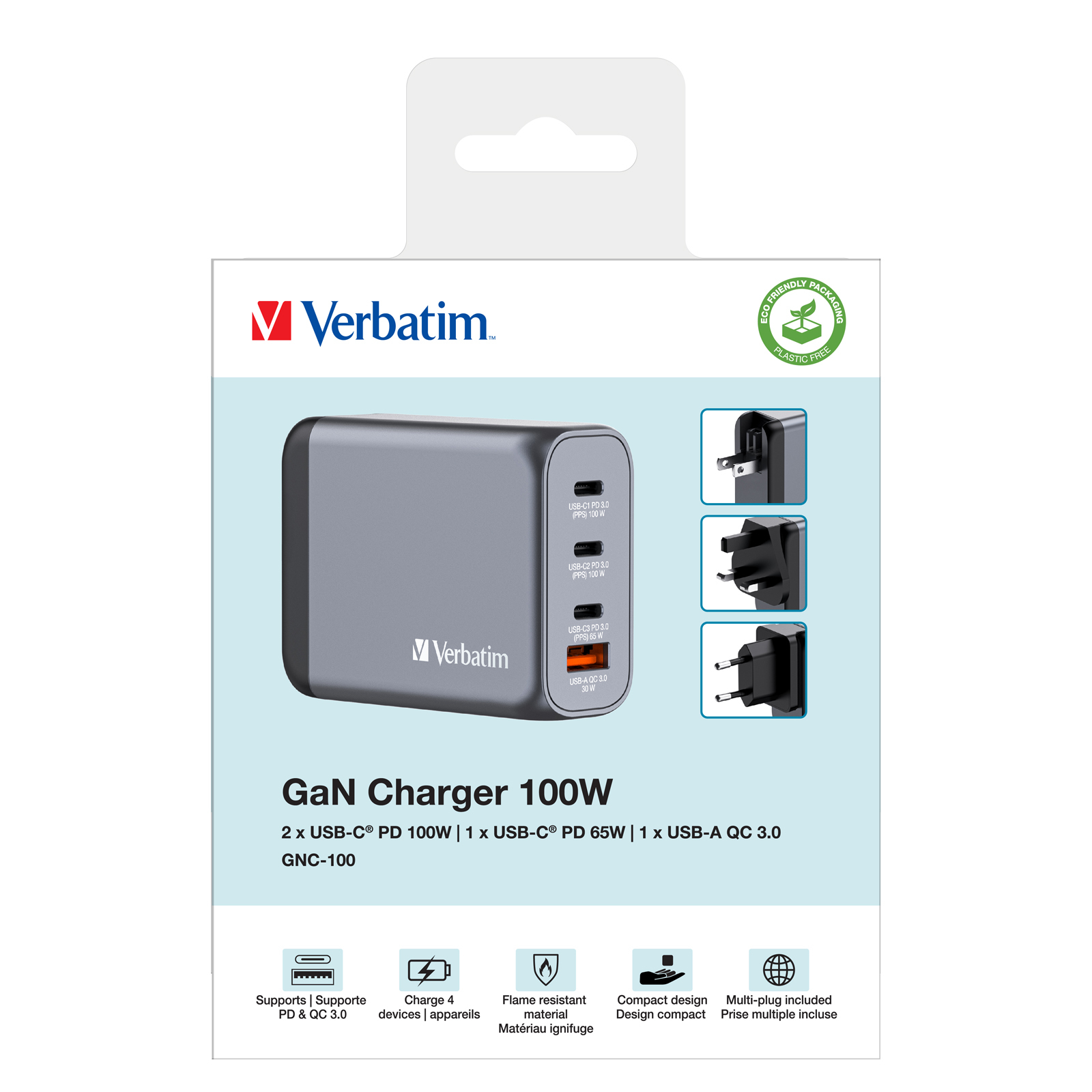 Verbatim GNC-100 GaN Charger – image 7