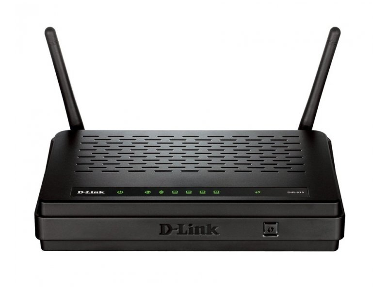 D-Link DIR-615/A/M1A wireless router Fast Ethernet Black