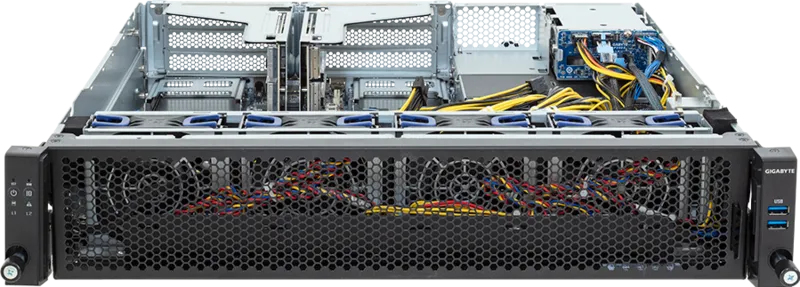 GIGABYTE E243-E30-AAD1 AMD SoC Socket SP6 Rack (2U) Black, Steel – image 2