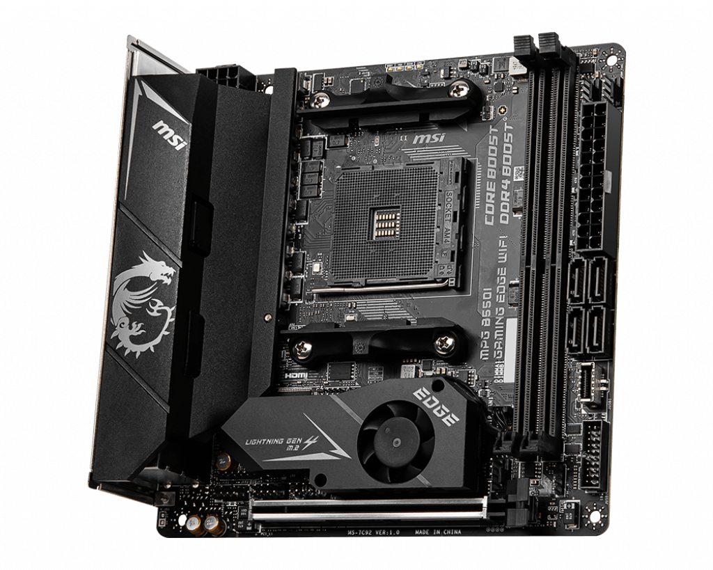 MSI MPG B550I GAMING EDGE WIFI – image 3