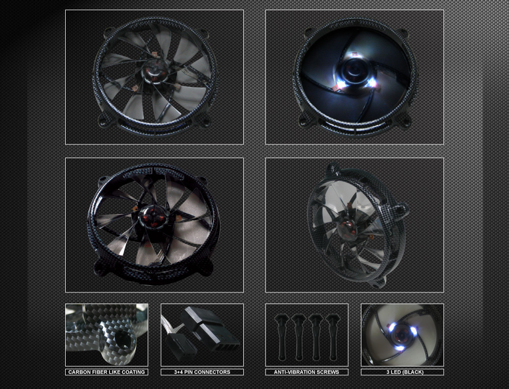 Aerocool RS12 Computer case Fan – image 2