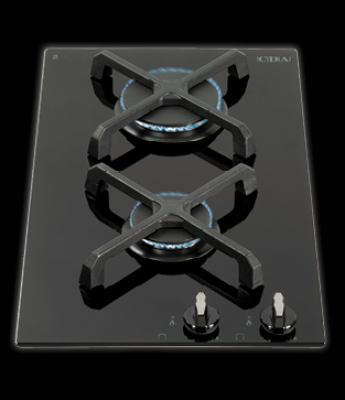 CDA HG3602 Black Built-in Gas 2 zone(s)