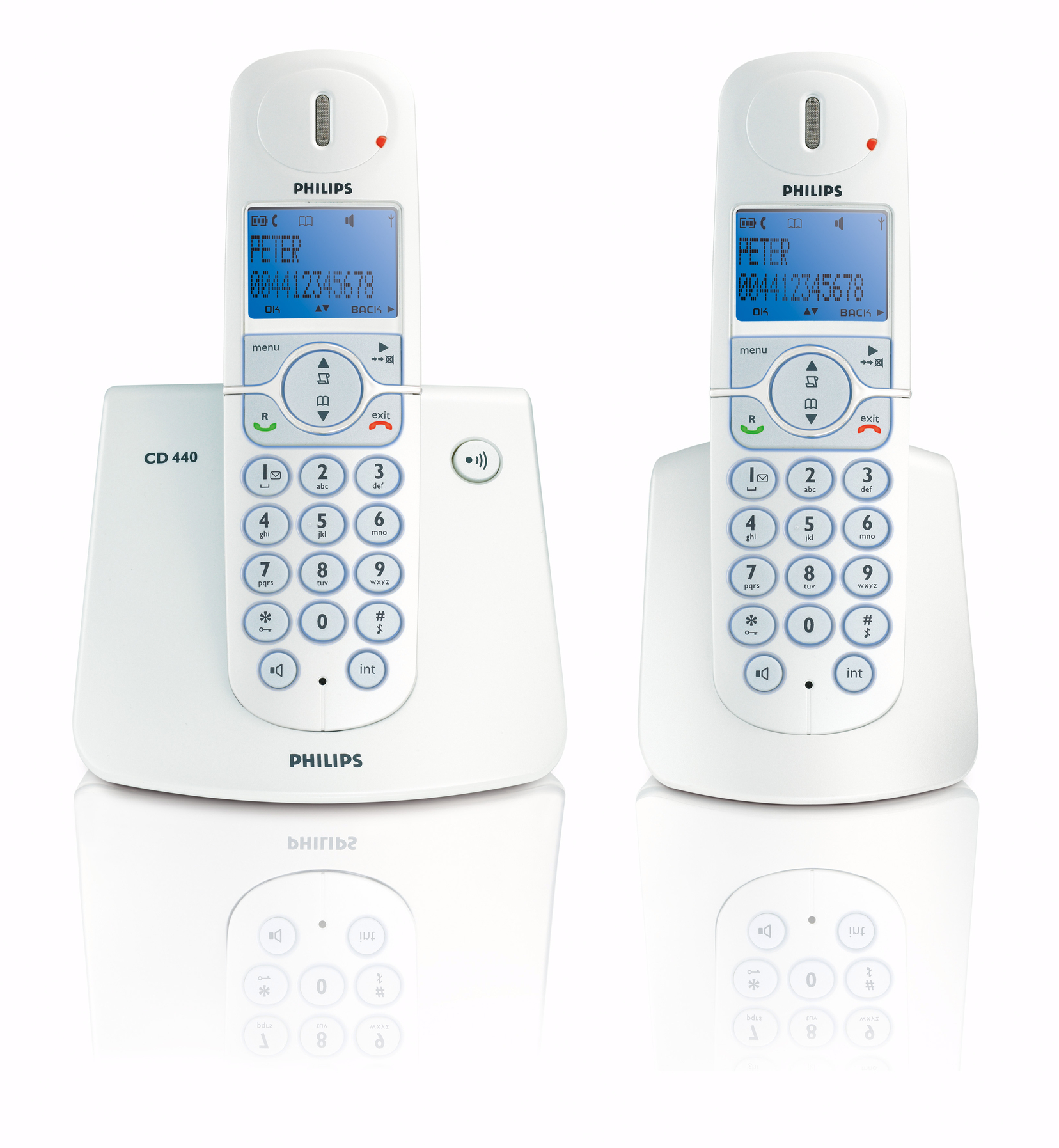 Philips CD4402S Cordless telephone