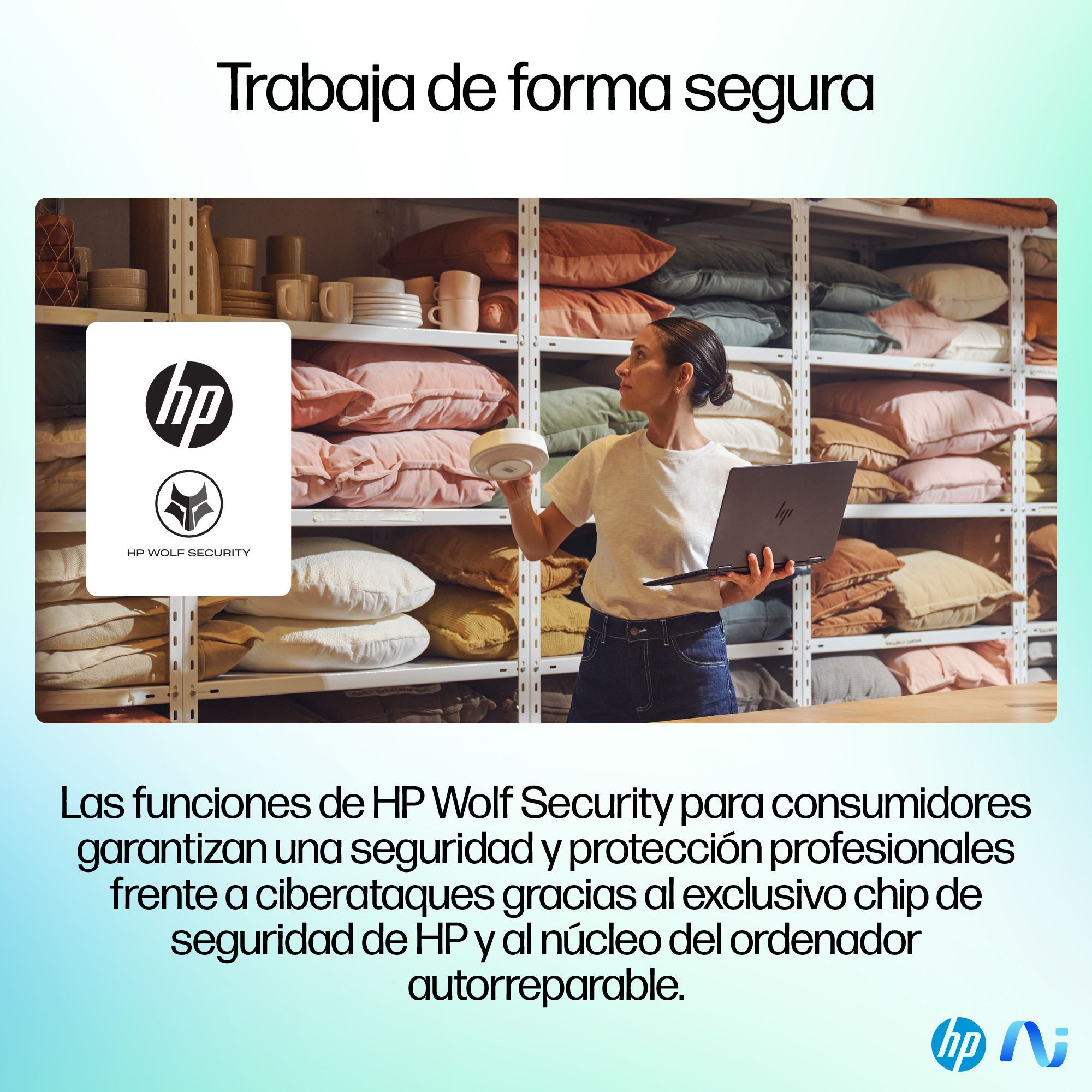 Portátil - HP OmniBook Ultra Flip 14-fh0003ns Copilot+ PC OLED, 14" 2.8K, Intel® Evo™ Ed. Core™ 7 258V 47 TOPS, 32GB RAM, 1TB SSD, Arc™, W11H - imagen 7