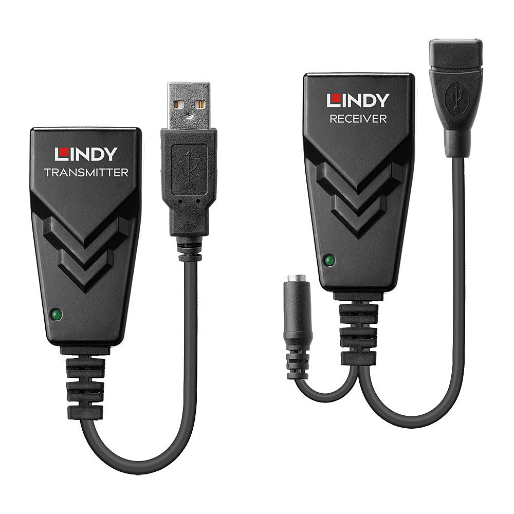 Lindy 100m USB 2.0 Cat.6 Extender – image 2