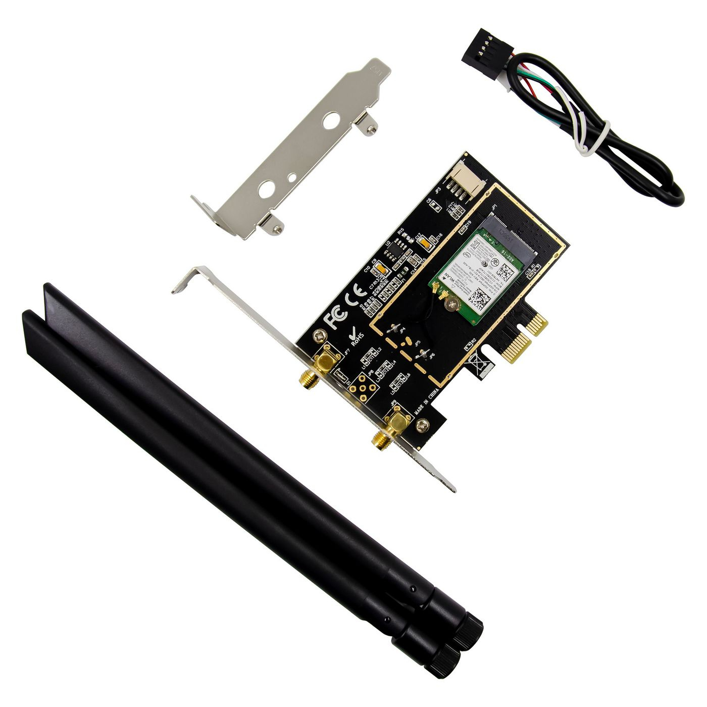 Microconnect MC-PCIE-INT7260DUAL network card Bluetooth 3000 Mbit/s – image 2