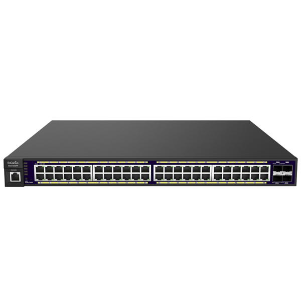 EnGenius EGS7252FP network switch Managed L2 Gigabit Ethernet (10/100/1000) Power over Ethernet (PoE) Black