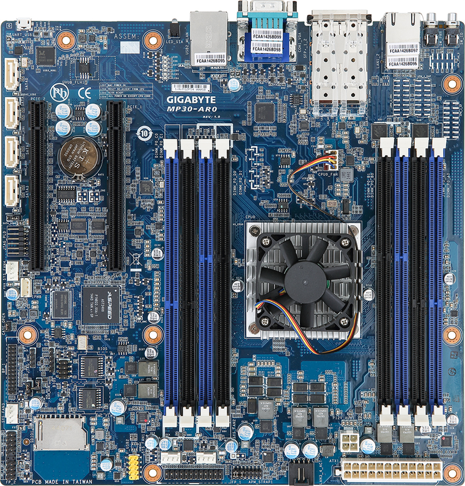 GIGABYTE MP30-AR0 motherboard micro ATX – image 3