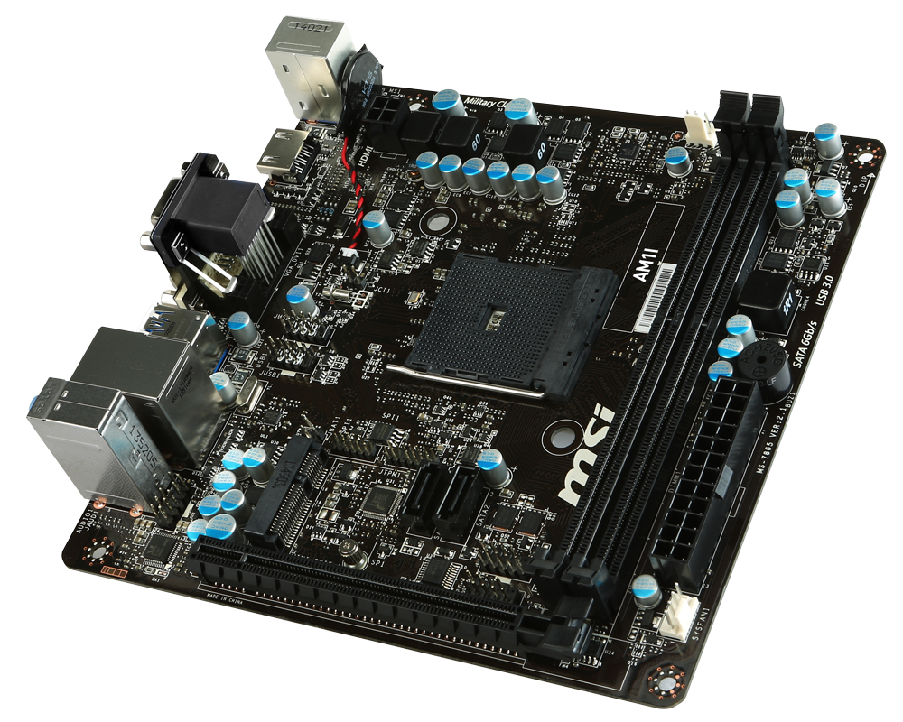 MSI AM1I Socket AM1 mini ITX – image 4