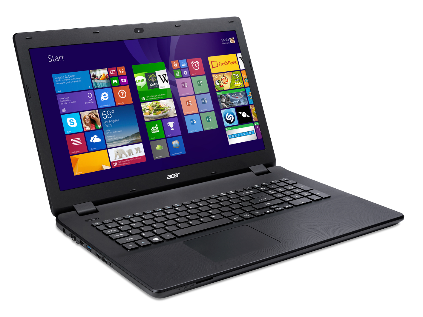 Acer Aspire E ES1-711-P08G Intel® Pentium® N3540 Laptop – image 2
