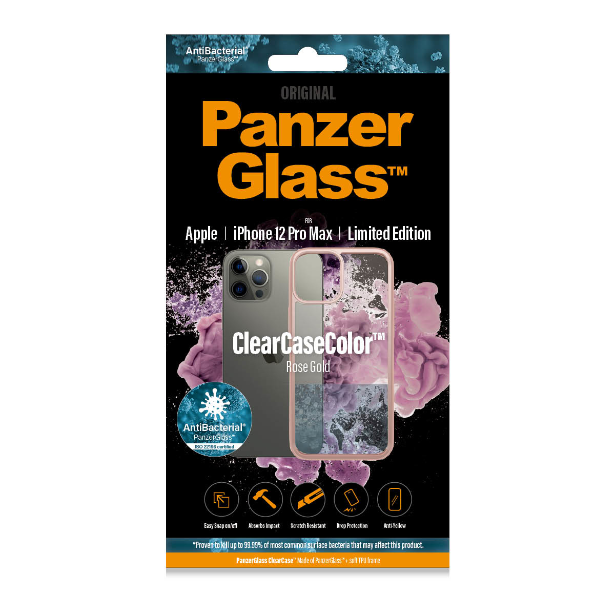PanzerGlass ® ClearCaseColor™ iPhone 12 Pro Max - Rose Gold Limited Edition – image 3