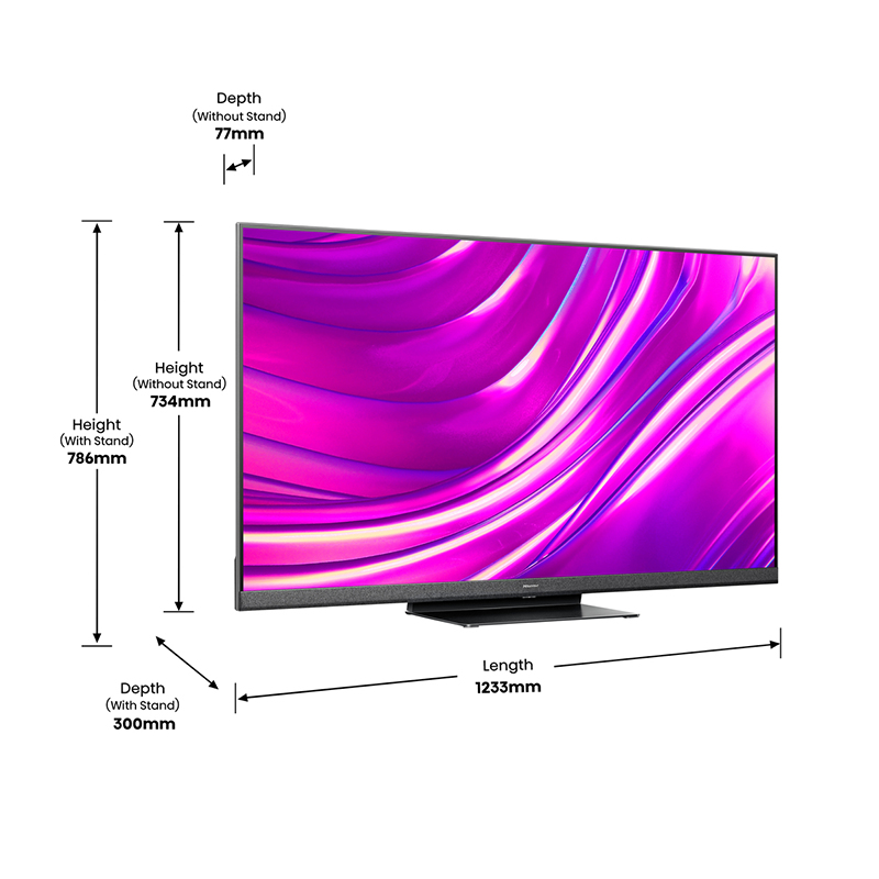 Hisense 65U82HQ TV 163.8 cm (64.5") 4K Ultra HD Smart TV Wi-Fi Black, Grey 500 cd/m² – image 9