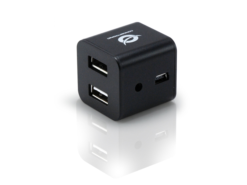 Conceptronic C4USB2CUBEB interface hub 480 Mbit/s Black – image 3