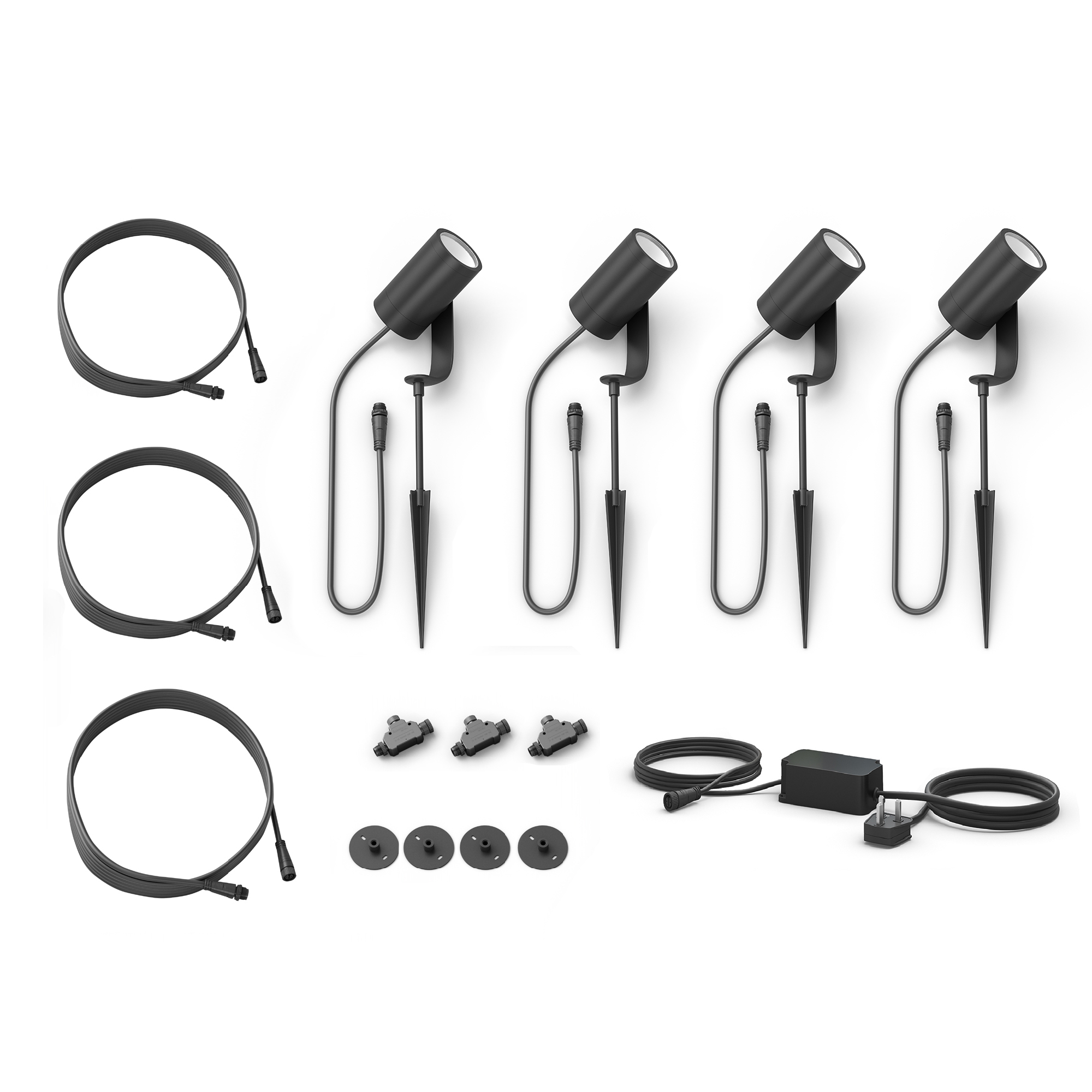 Philips by Signify Philips Hue Lily Base and Extension Kit, 4-Pack – image 2
