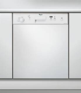 Whirlpool ADG673WH dishwasher Semi built-in 12 place settings