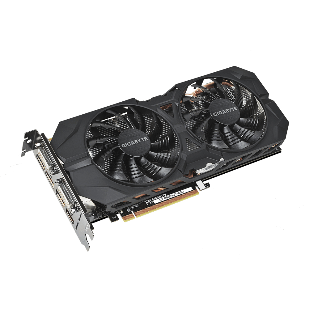 GIGABYTE GV-N960WF2-4GD graphics card NVIDIA GeForce GTX 960 – image 1