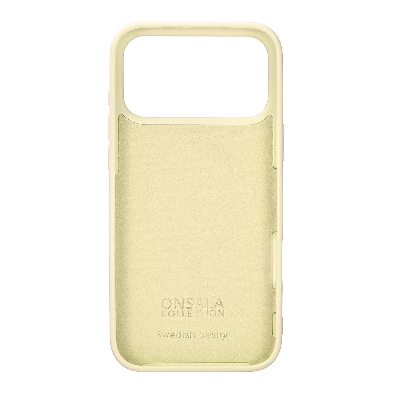 Onsala Phone Case with Silicone Feel Lemon - iPhone 17 Pro Max/18 Pro Max – image 3