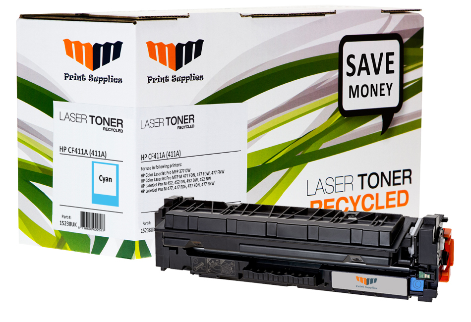 MM Cyan Lasertoner (CF411A / 411A)