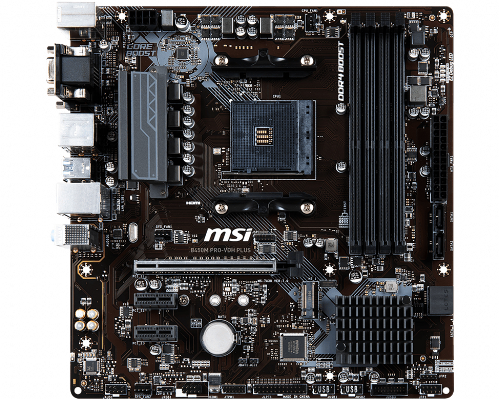 MSI B450M PRO-VDH PLUS – image 1