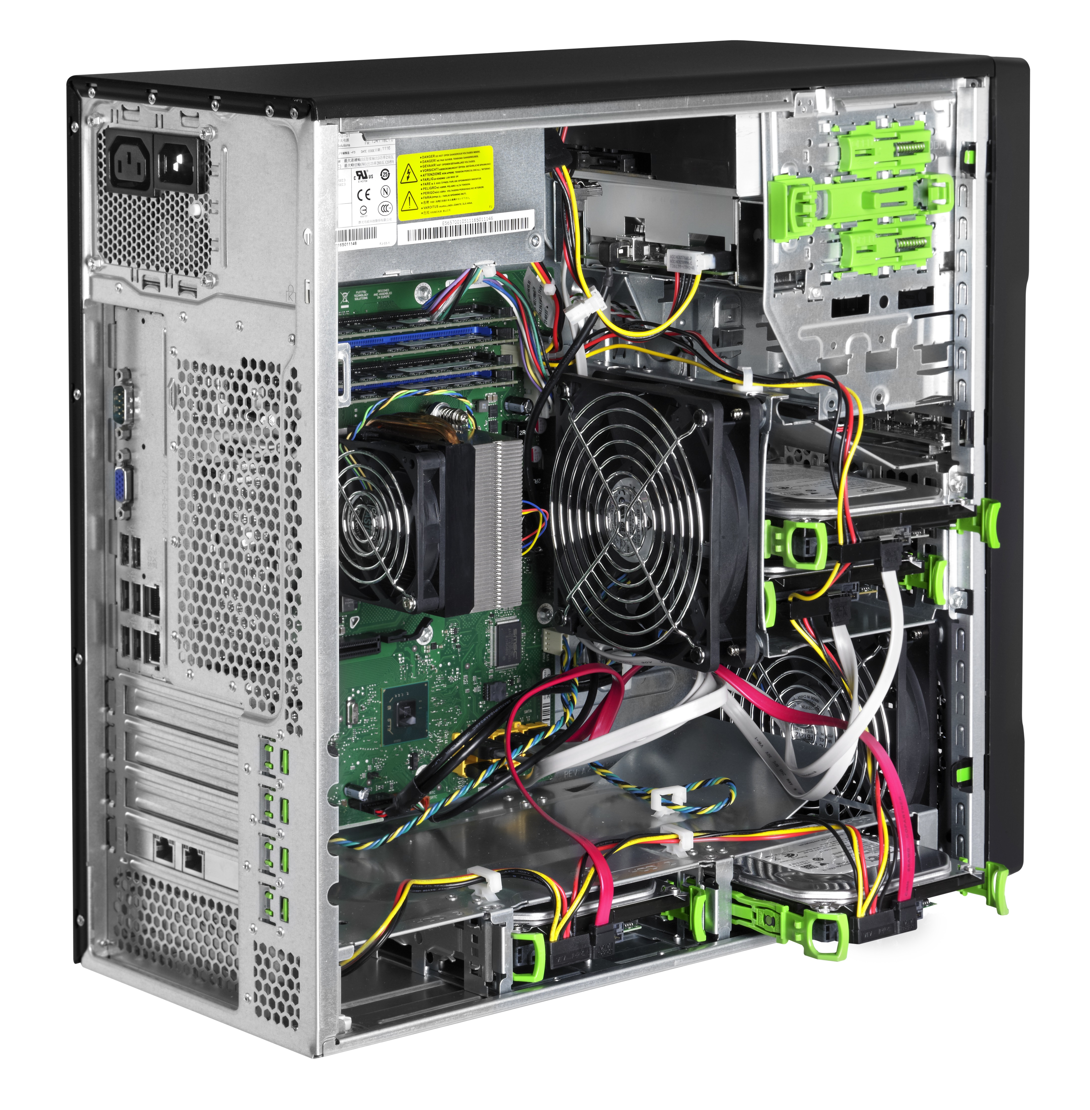Specs Fujitsu PRIMERGY TX100 S3P server 1 TB Tower Intel® Xeon® E3