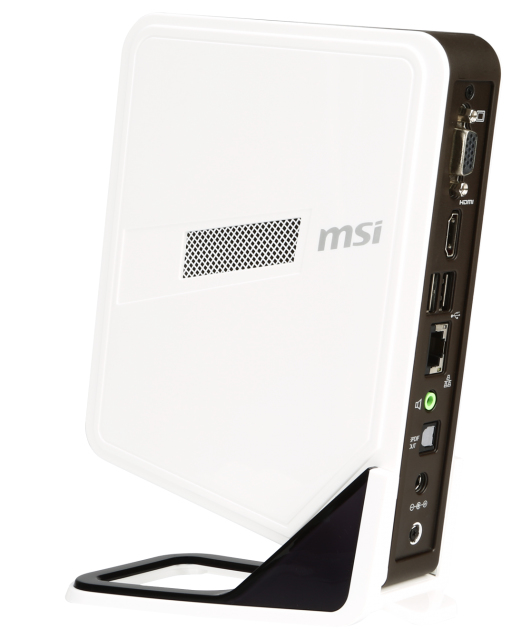 MSI Wind Box DC111-027XEU PC Intel® Celeron® 1037U 4 GB DDR3-SDRAM 500 GB HDD USFF White image 7