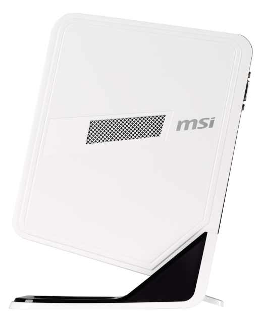 MSI Wind Box DC111-027XEU PC Intel® Celeron® 1037U 4 GB DDR3-SDRAM 500 GB HDD USFF White image 6