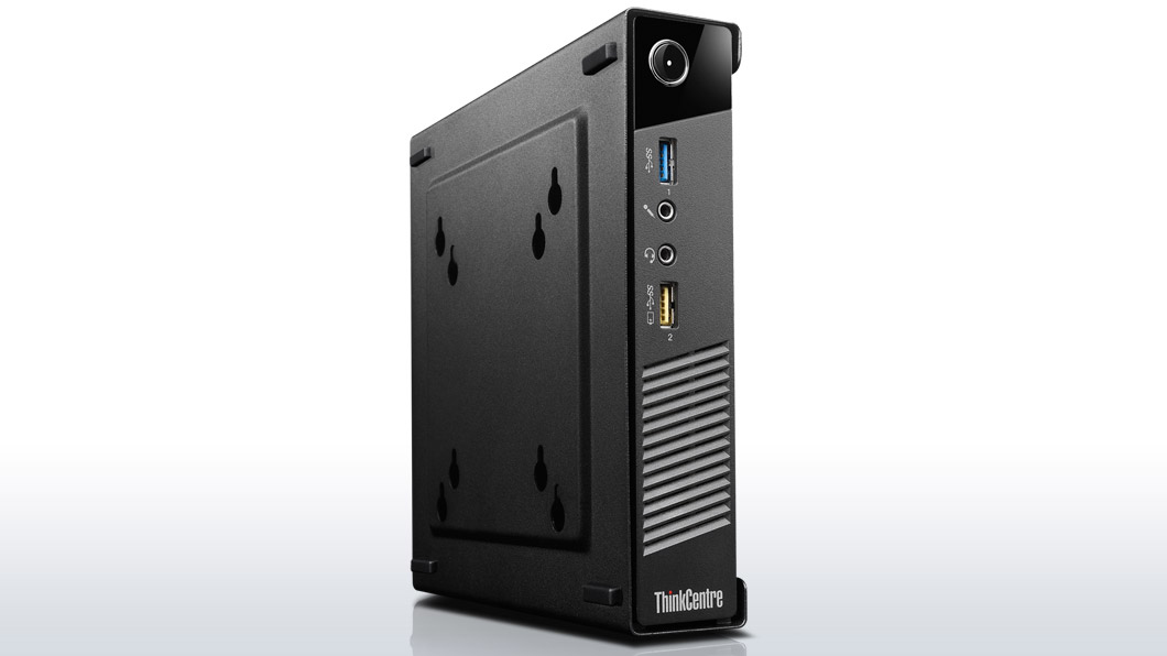 Lenovo ThinkCentre M73 Intel® Core™ i5 i5-4570T 4 GB DDR3-SDRAM 500 GB HDD Windows 7 Professional PC Black image 2