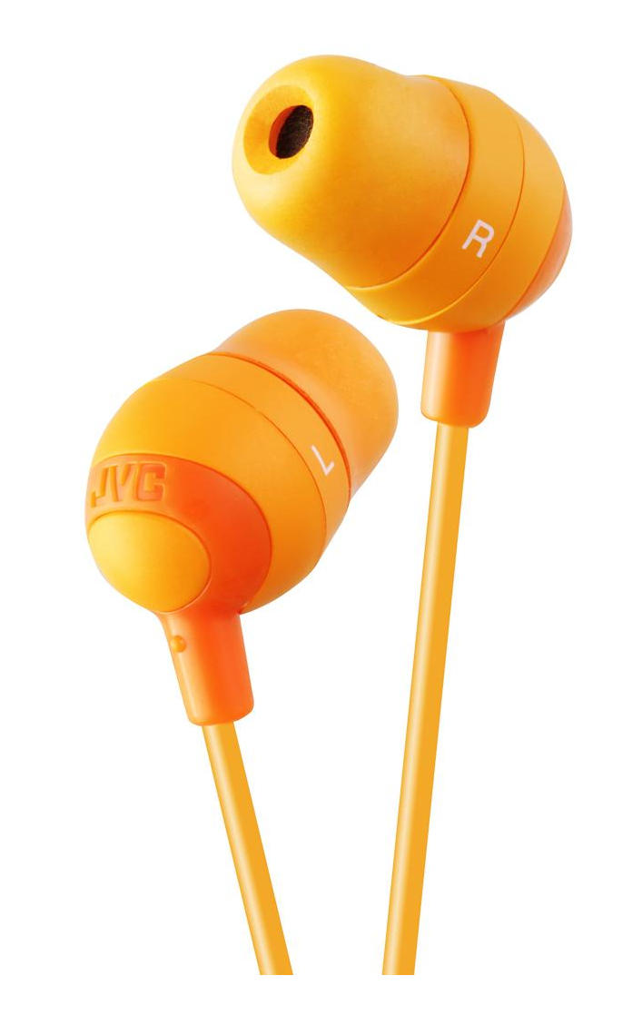 JVC Marshmallow Headphones Wired In-ear Music Orange image 1