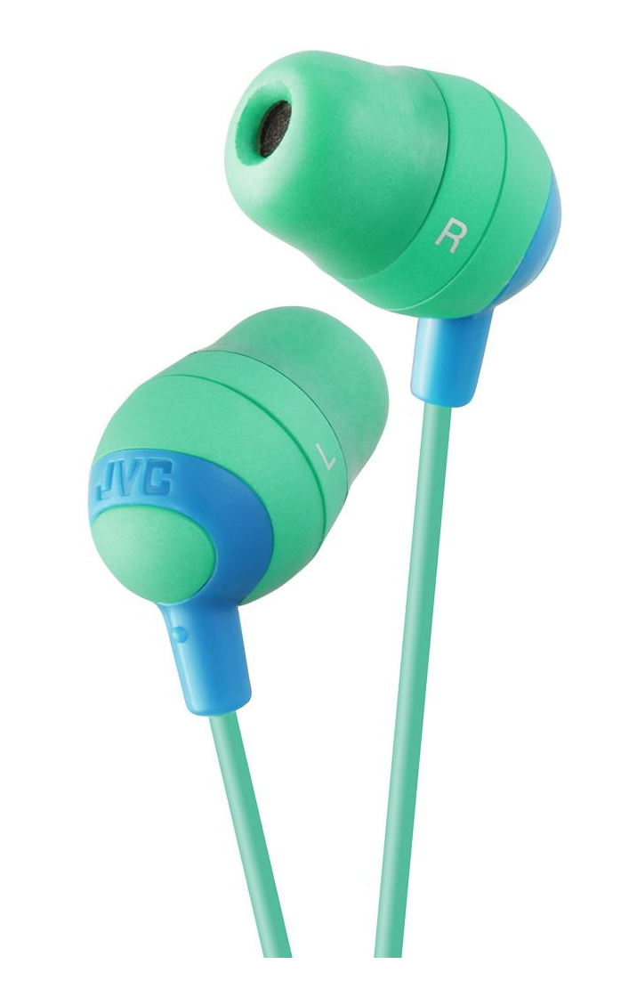 JVC Marshmallow Headphones Wired In-ear Music Green image 1