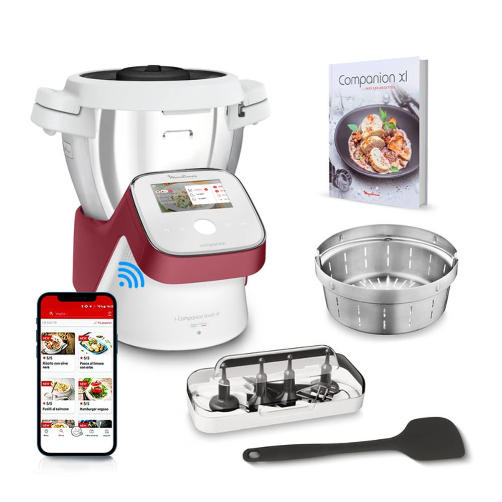 Moulinex i-Companion Touch XL HF934510 cooking food processor – image 1