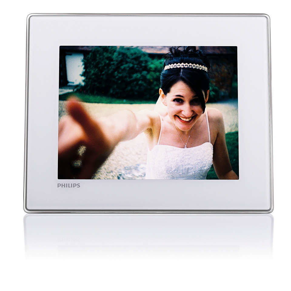 Philips SPF7208/93 digital photo frame White – image 2