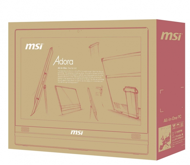 MSI Wind Top ADORA24 0M-019EU All-in-One PC/workstation Intel Pentium G G2020 59.9 cm (23.6″) 1920 x 1080 pixels 4 GB DDR3-SDRAM 500 GB HDD Windows 8 Black, Silver image 19