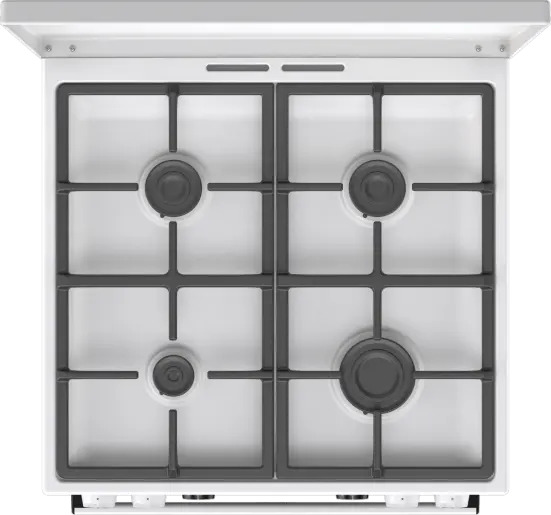 Gorenje G600 GK6C5WF cooker Freestanding cooker Electric Gas White – image 5