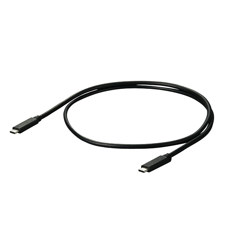 EIZO CC100-BK USB cable USB 2.0 1 m USB C Black
