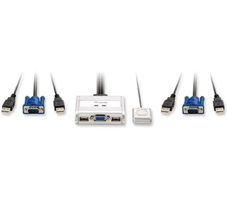 Equip Cable KVM Switch 2 Port USB & Remote Switch – image 3