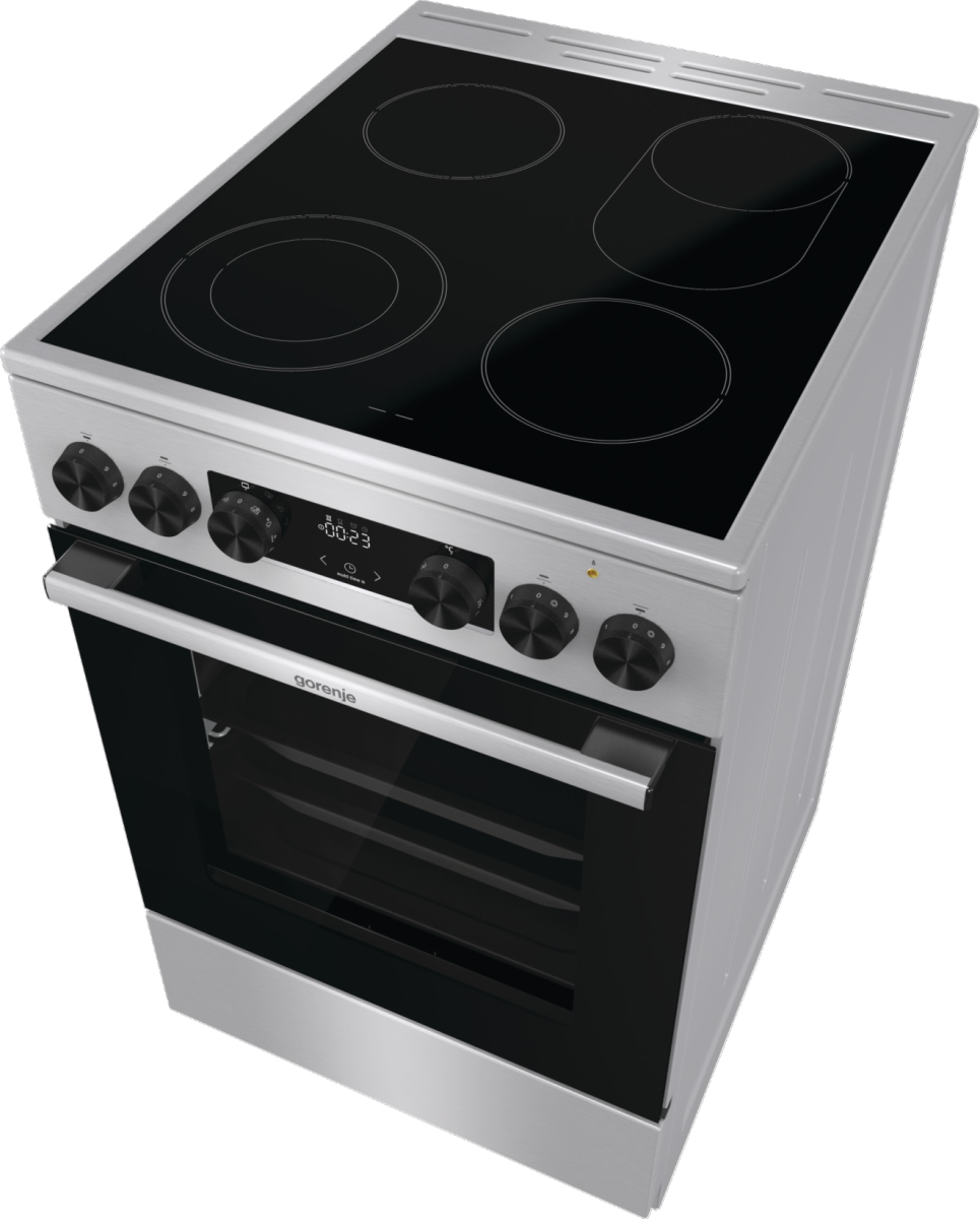 Gorenje GECS5C70XA cooker Freestanding cooker Electric Ceramic hob Stainless steel – image 5
