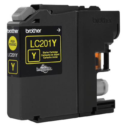 Brother LC201Y ink cartridge 1 pc(s) Original Standard Yield Yellow – image 3
