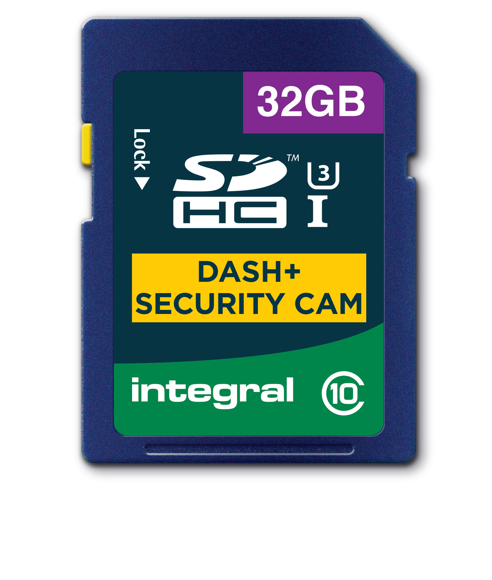 Integral 32GB SDHC CL10 U3 R-95 W-60 MB/S DASH & SECURITY CAM