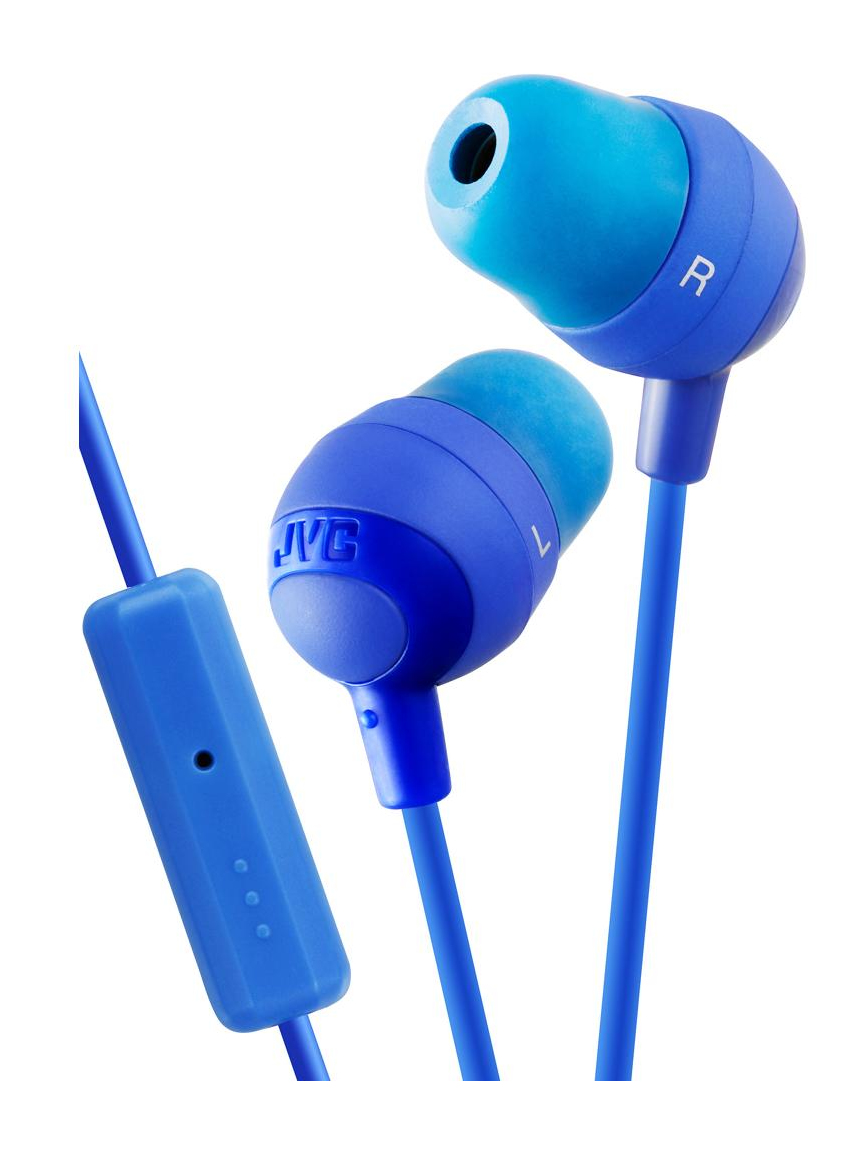 JVC HA-FR37-A Headset Wired In-ear Calls/Music Blue image 1