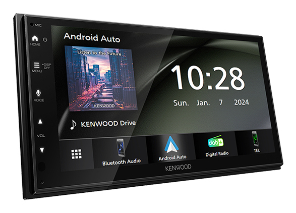 Kenwood DMX6523DABS car media receiver Black Wi-Fi Bluetooth – image 4