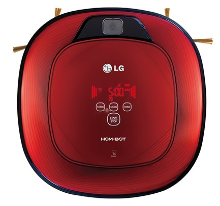 LG VR7426RR robot vacuum Black, Red – image 3
