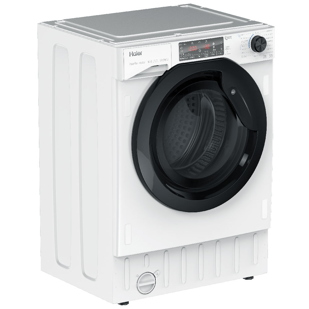 Haier HWQ90B416FWB-RU washer dryer Built-in Front-load White – image 4