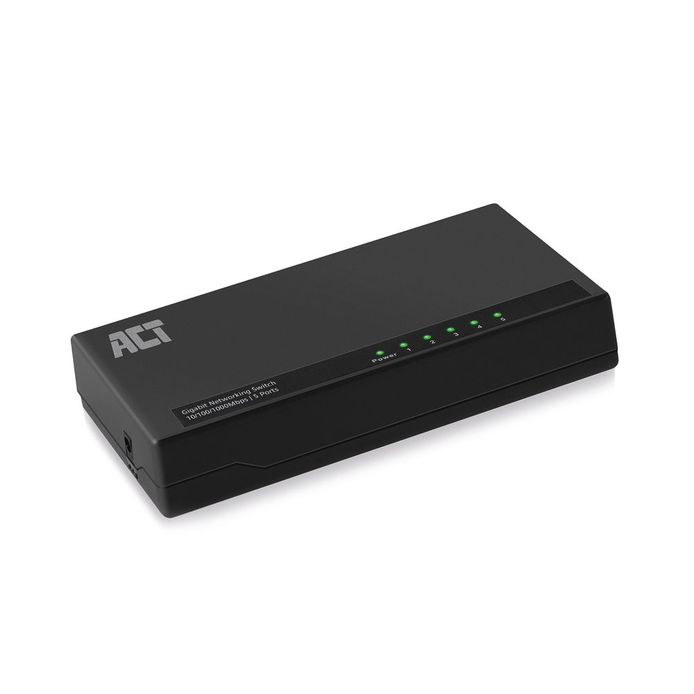 ACT AC4445 network switch Unmanaged Gigabit Ethernet (10/100/1000) Black – image 4