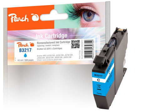 Peach 320277 ink cartridge 1 pc(s) Compatible Standard Yield Cyan