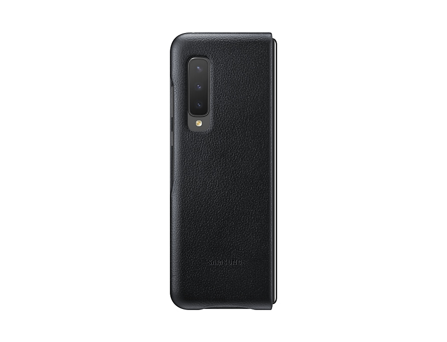 Samsung Leather Cover Galaxy Fold 5G black – image 3