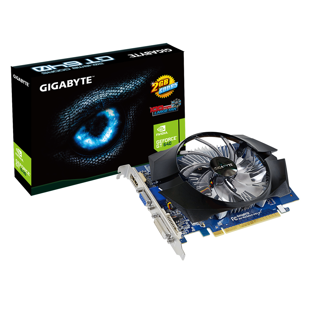 GIGABYTE GV-N640D5-2GI graphics card NVIDIA GeForce GT 640 2 GB GDDR5 image 2