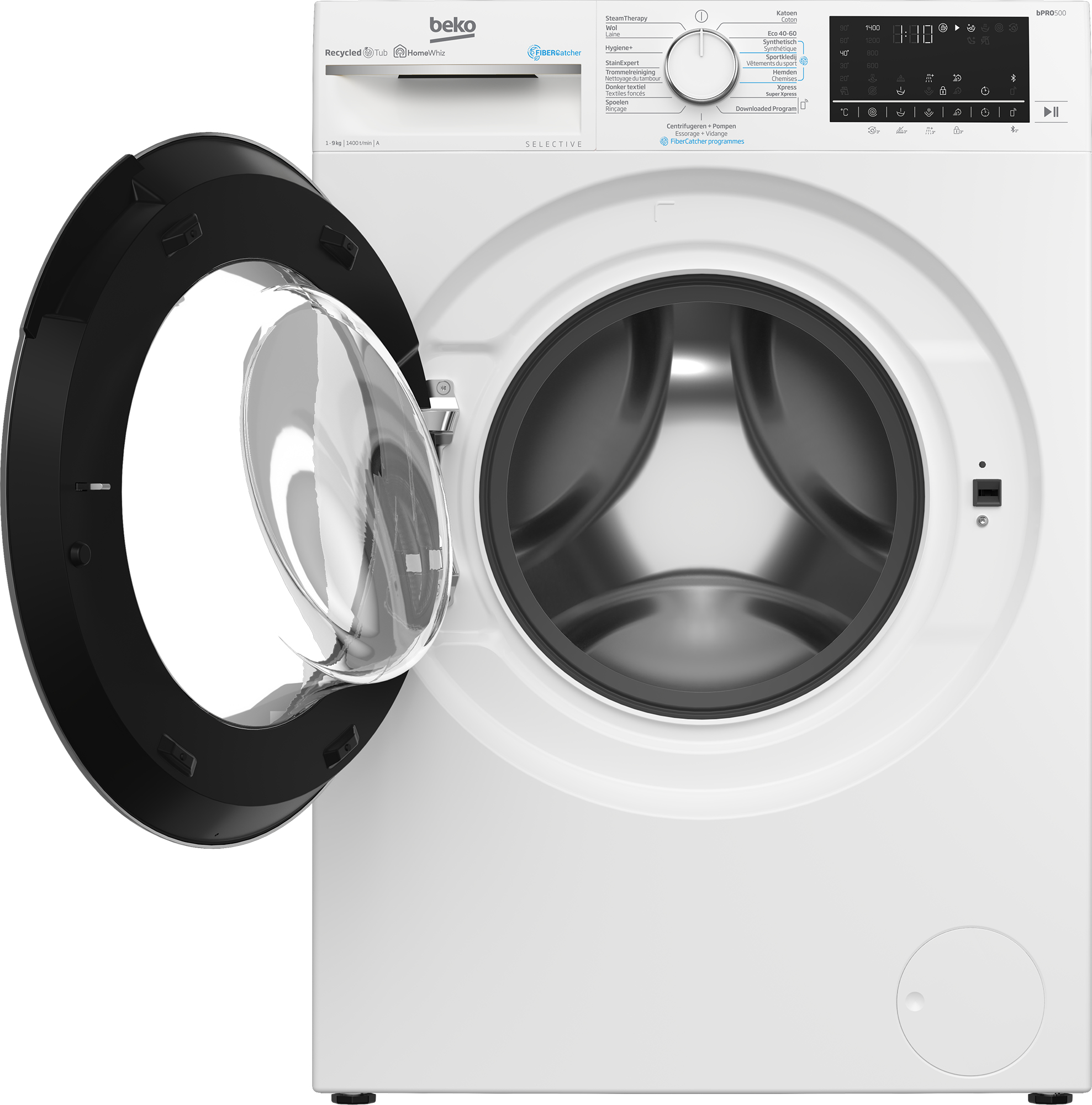 Beko B5WT594189W2 washing machine Front-load – image 3