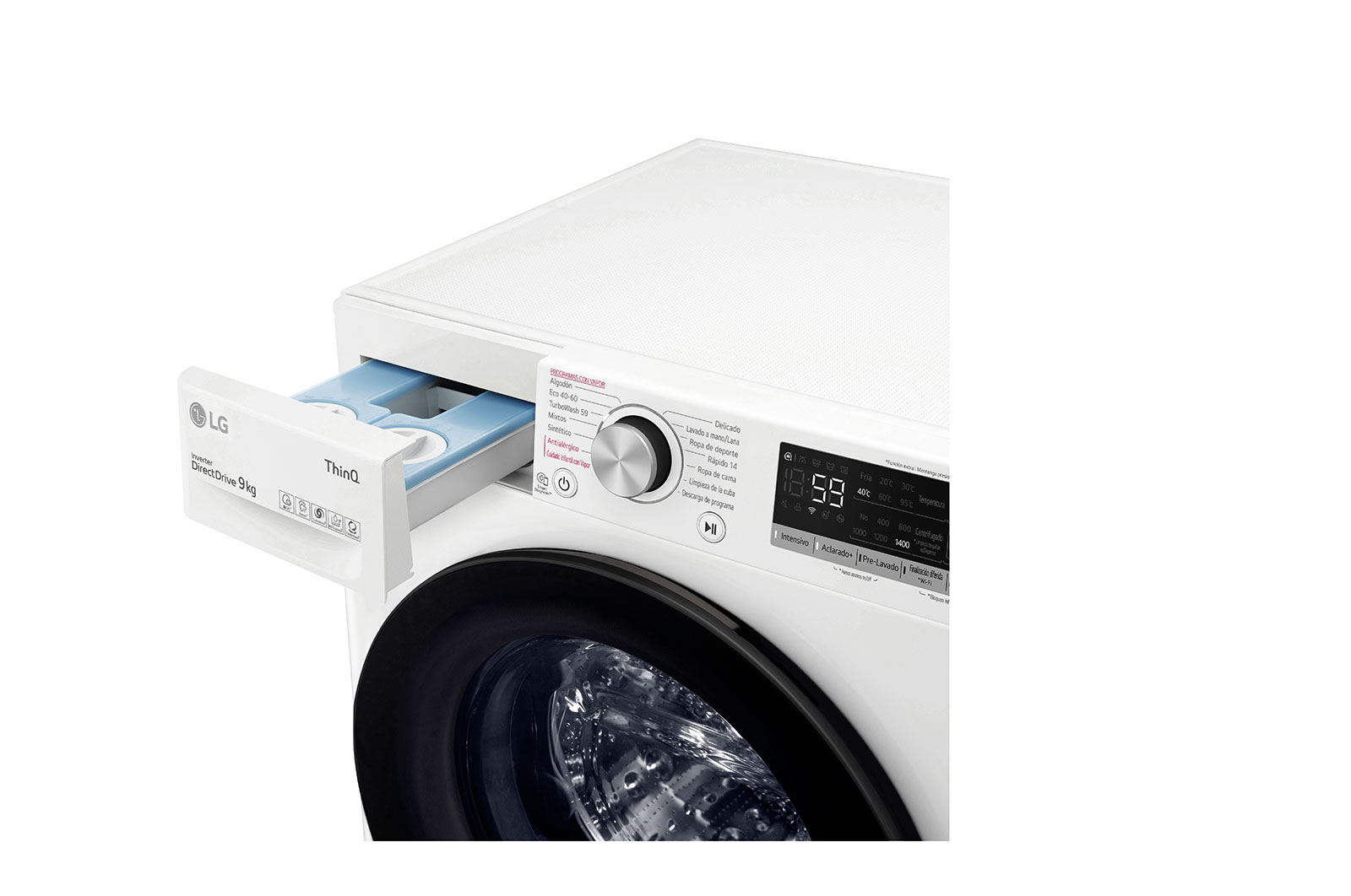 LG F4WV5509SMW washing machine Front-load – image 5