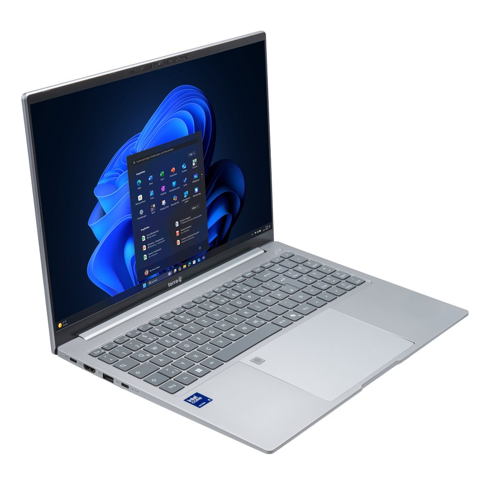 TERRA UK1220879 laptop Intel Core Ultra 5 125U WUXGA 16 GB DDR5-SDRAM 500 GB Wi-Fi 6E (802.11ax) Windows 11 Pro Silver image 3
