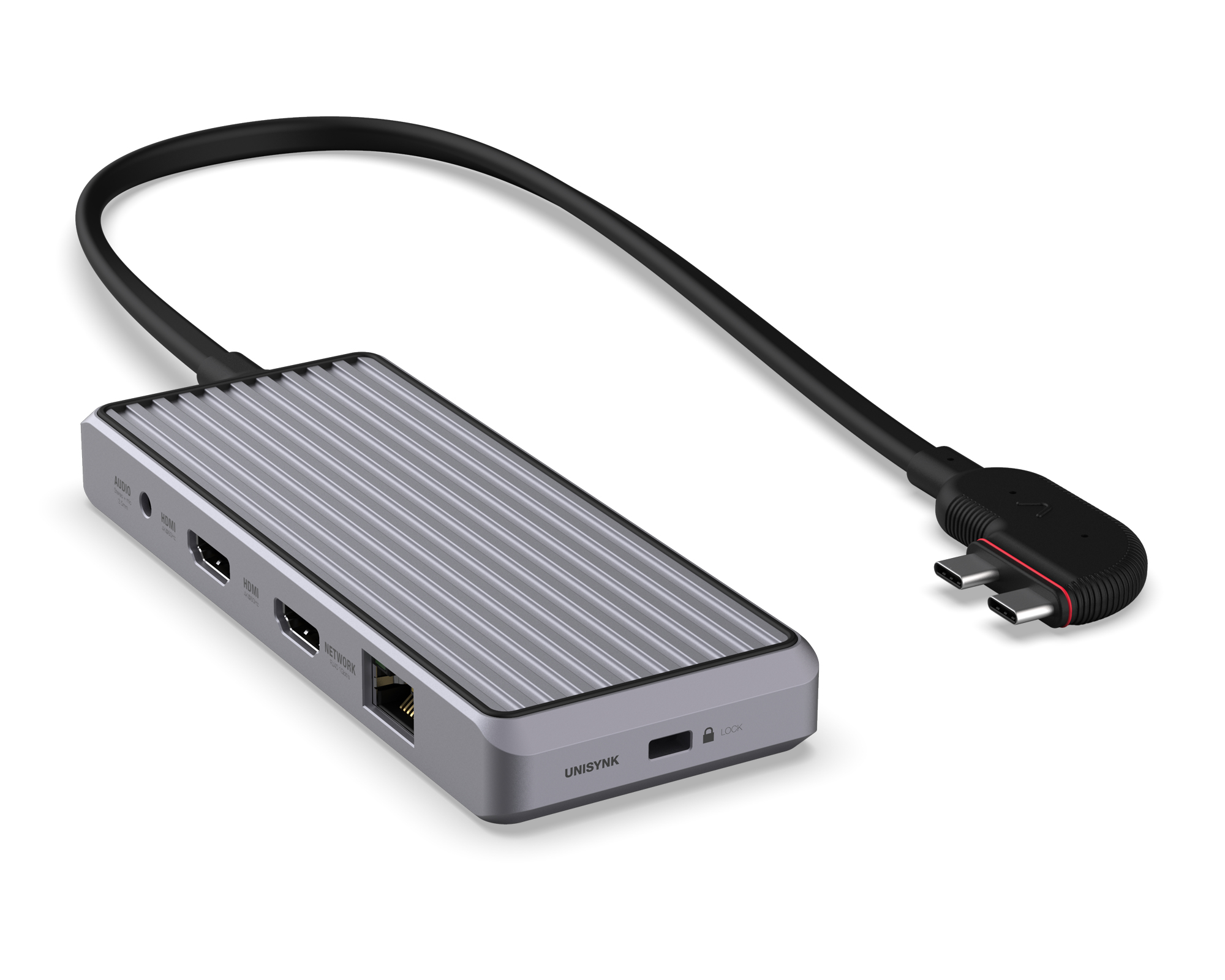 Unisynk 10 Port Dual Display USB-C Hub for Mac
